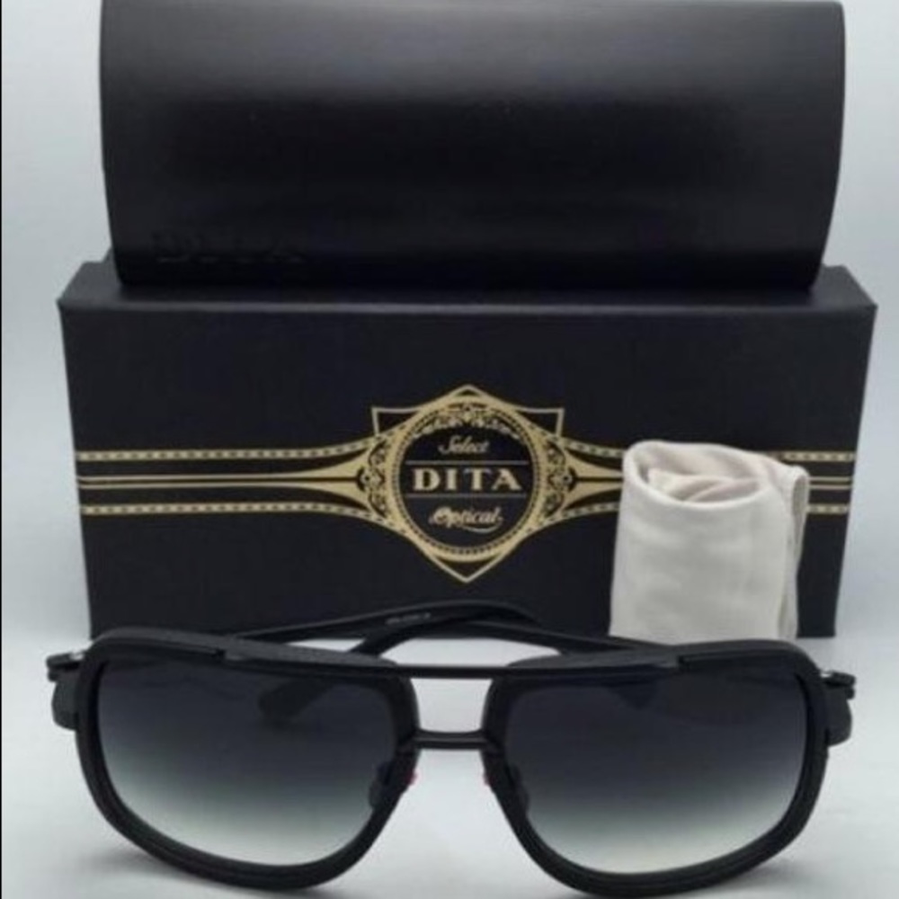 DITA SUNGLASSES MACH ONE BLACK ON BLACK